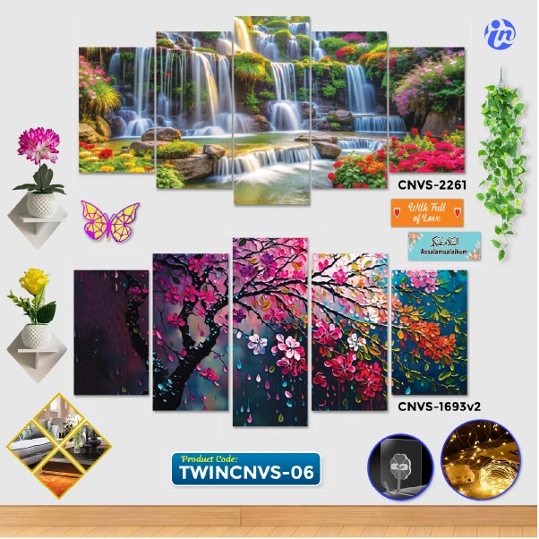 Twin Cnvs-06 Home Decor Twin Canvas Combo TWINCNVS-06 - Image 1