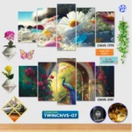 Home Decor Twin Canvas Combo TWINCNVS-07