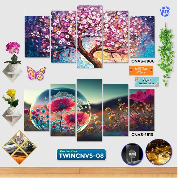 Twin Cnvs-10 Home Decor Twin Canvas Combo TWINCNVS-08 - Image 1