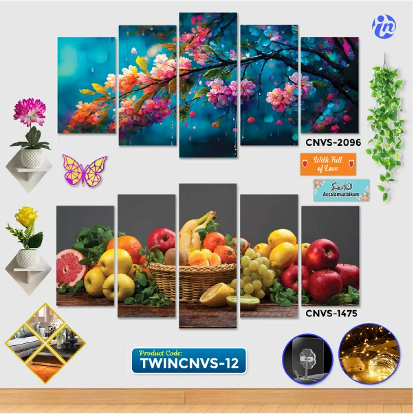 Twin Cnvs-18 Home Decor Twin Canvas Combo TWINCNVS-12 - Image 1