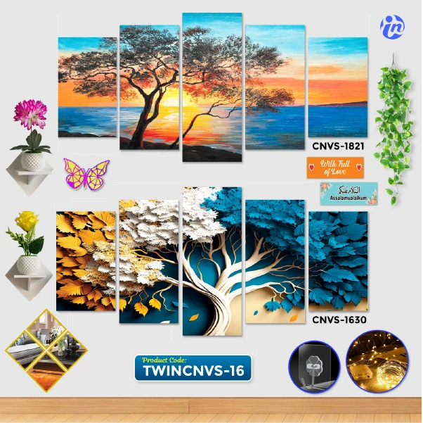 Twin Cnvs-26 Home Decor Twin Canvas Combo TWINCNVS-16 - Image 1
