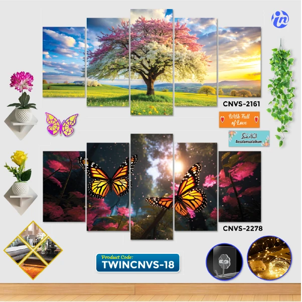 Twin Cnvs-30 Home Decor Twin Canvas Combo TWINCNVS-18 - Image 1