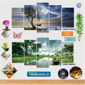 Home Decor Twin Canvas Combo TWINCNVS-21