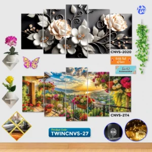 Home Decor Twin Canvas Combo TWINCNVS-27